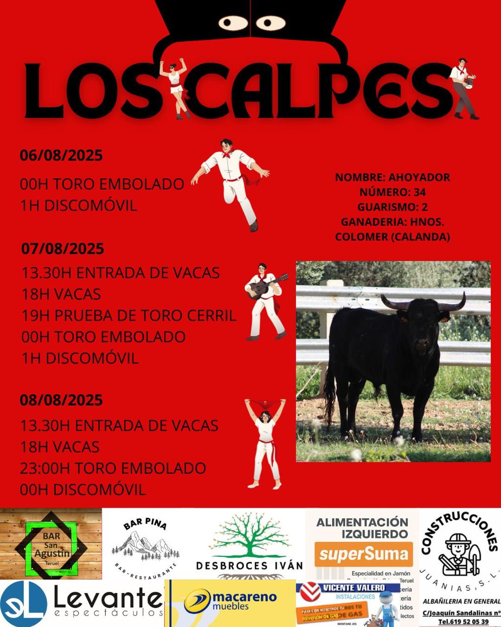 Los Calpes taurino