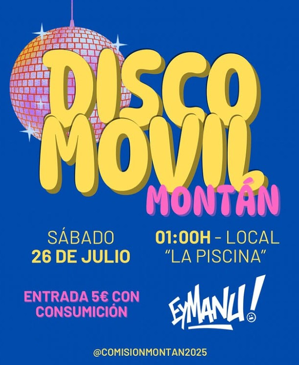 disco móvil montán